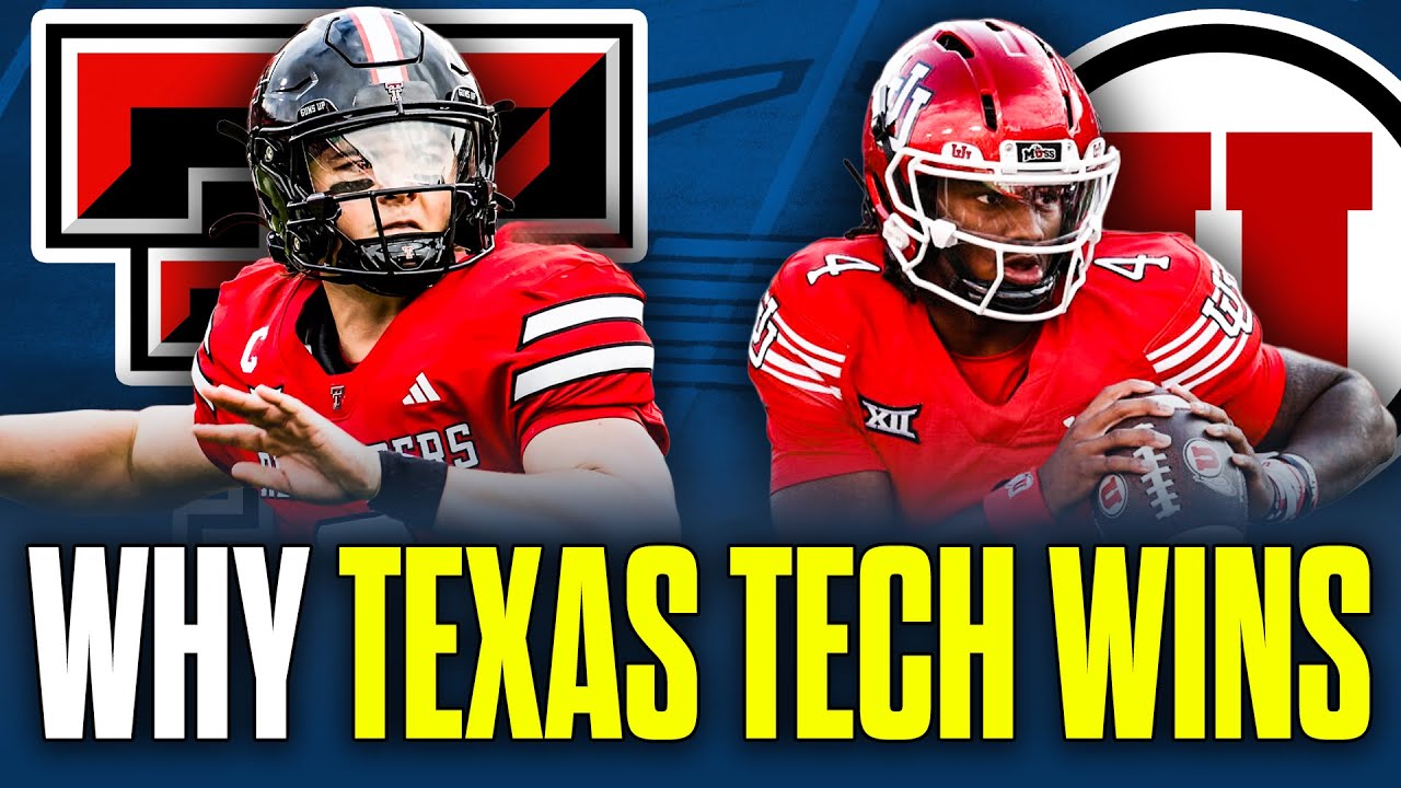Texas Tech vs Utah Preview - Why the Red Raiders WILL WIN