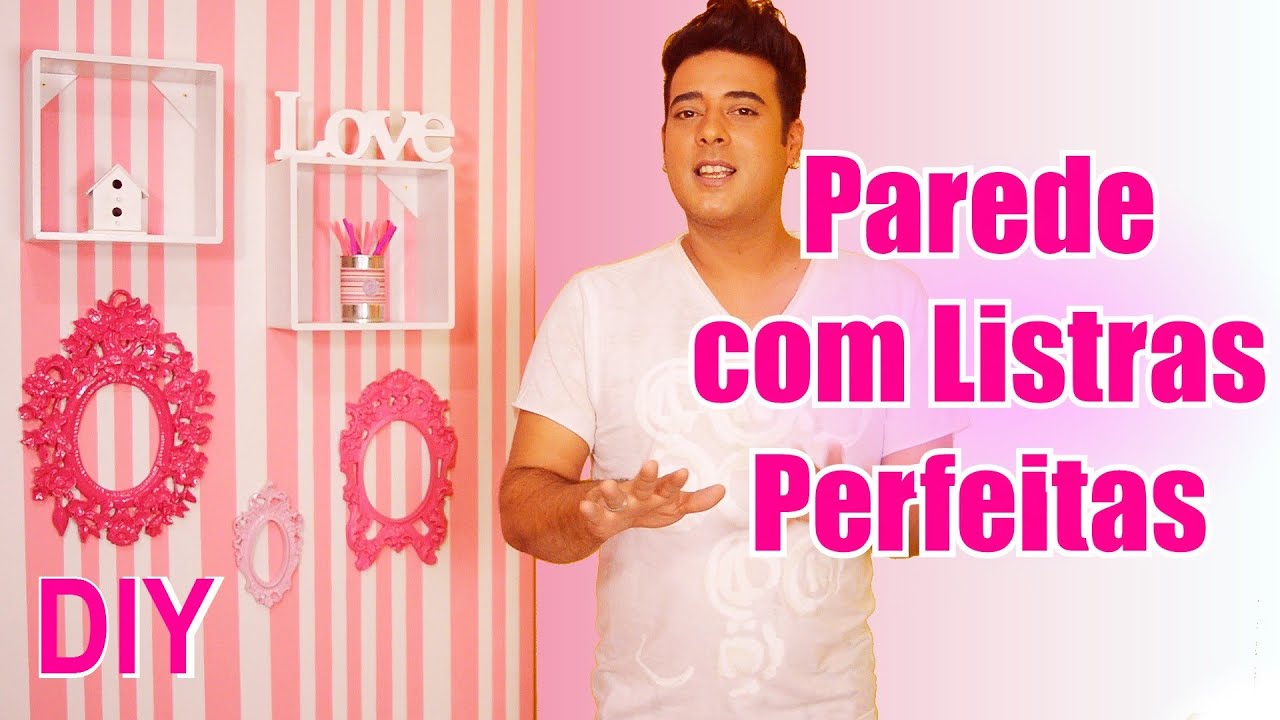 Parede Listrada + Dicas Para Listras Perfeitas