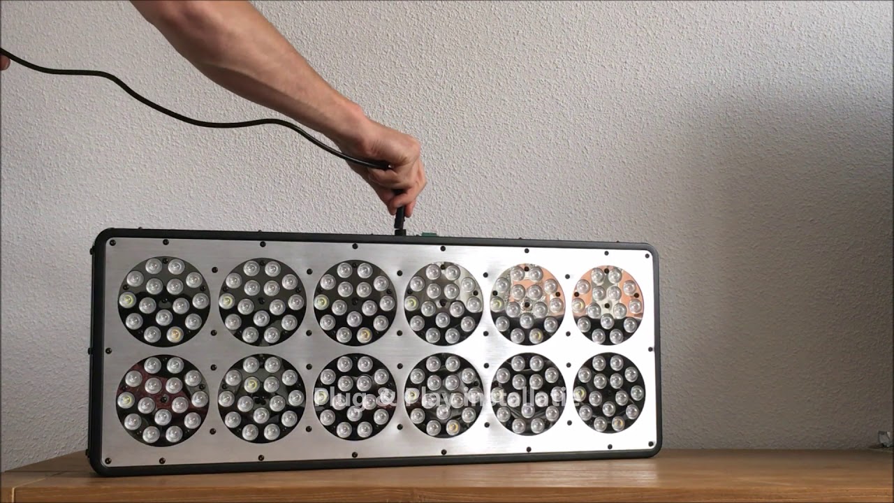 Apollo 12 LED lamp - voor groei en bloei van planten en bloemen