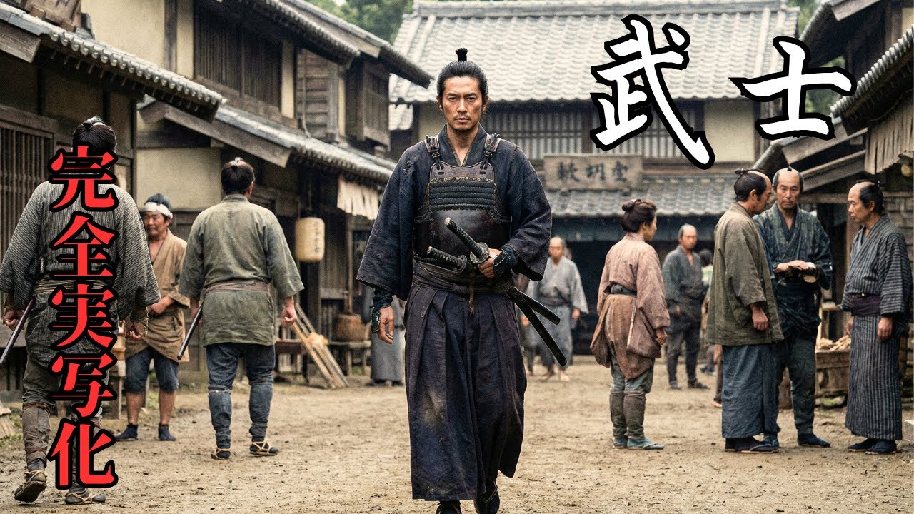 【AI完全再現】江戸の武士の現実。なぜ武士は憧れと現実に苦しんだのか？