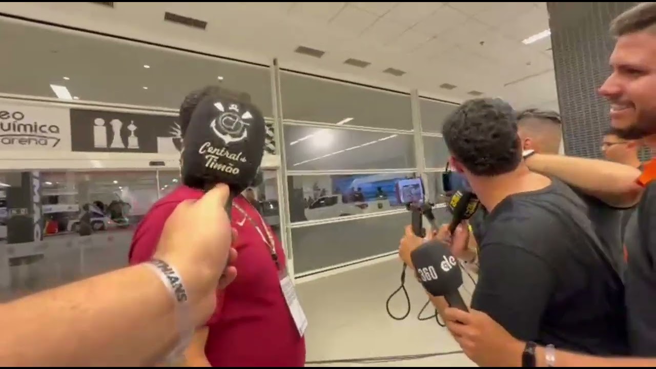 PÓS JOGO - CORINTHIANS X RED BULL BRAGANTINO - ZONA MISTA