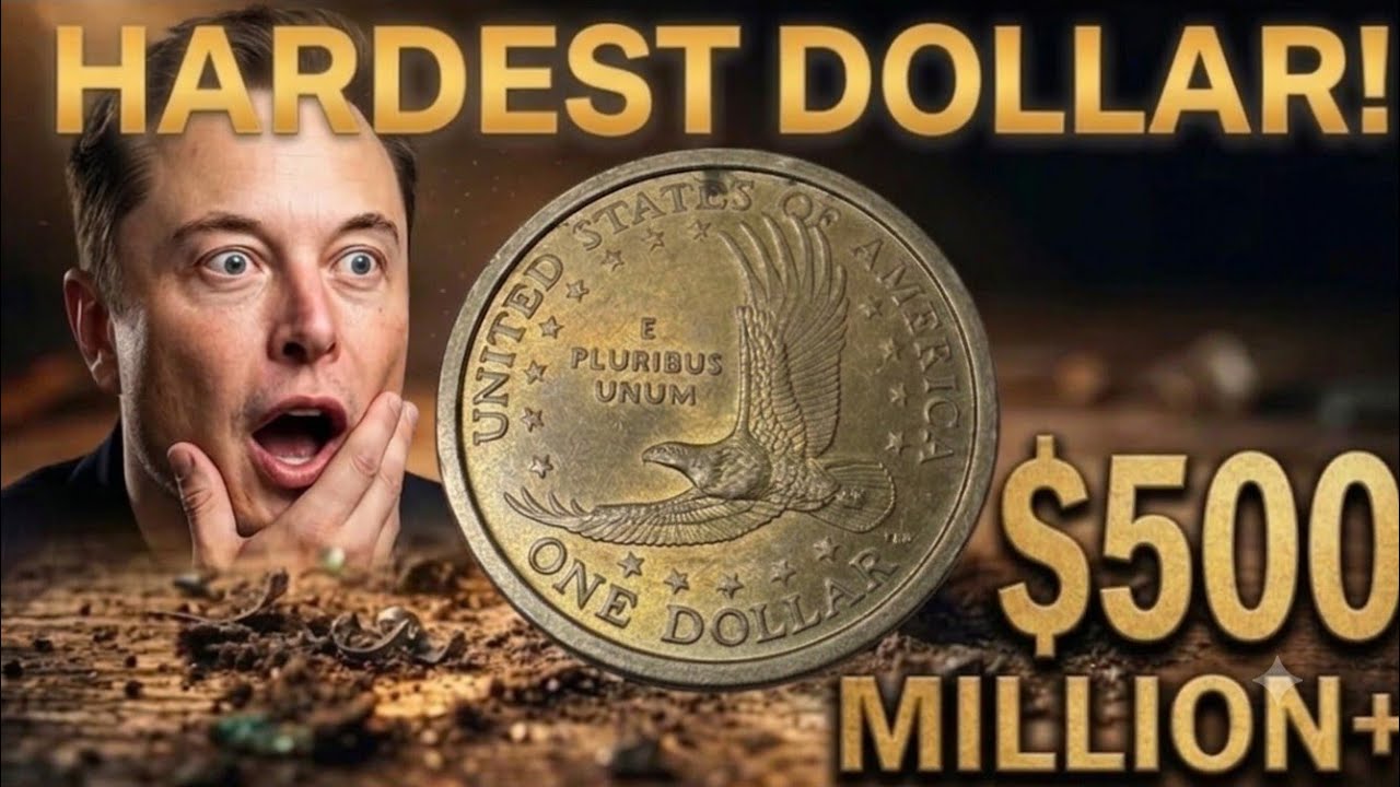 These 5 SUPER RARE Gold Dollar Coins Worth Thousands of Dollars! Sacagawea Dollar Errors?