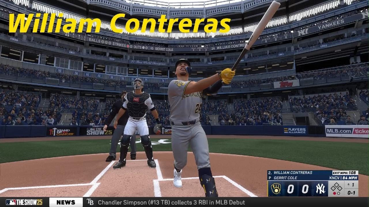ウィリアム・コントレラス　William Contreras MLB The Show 25