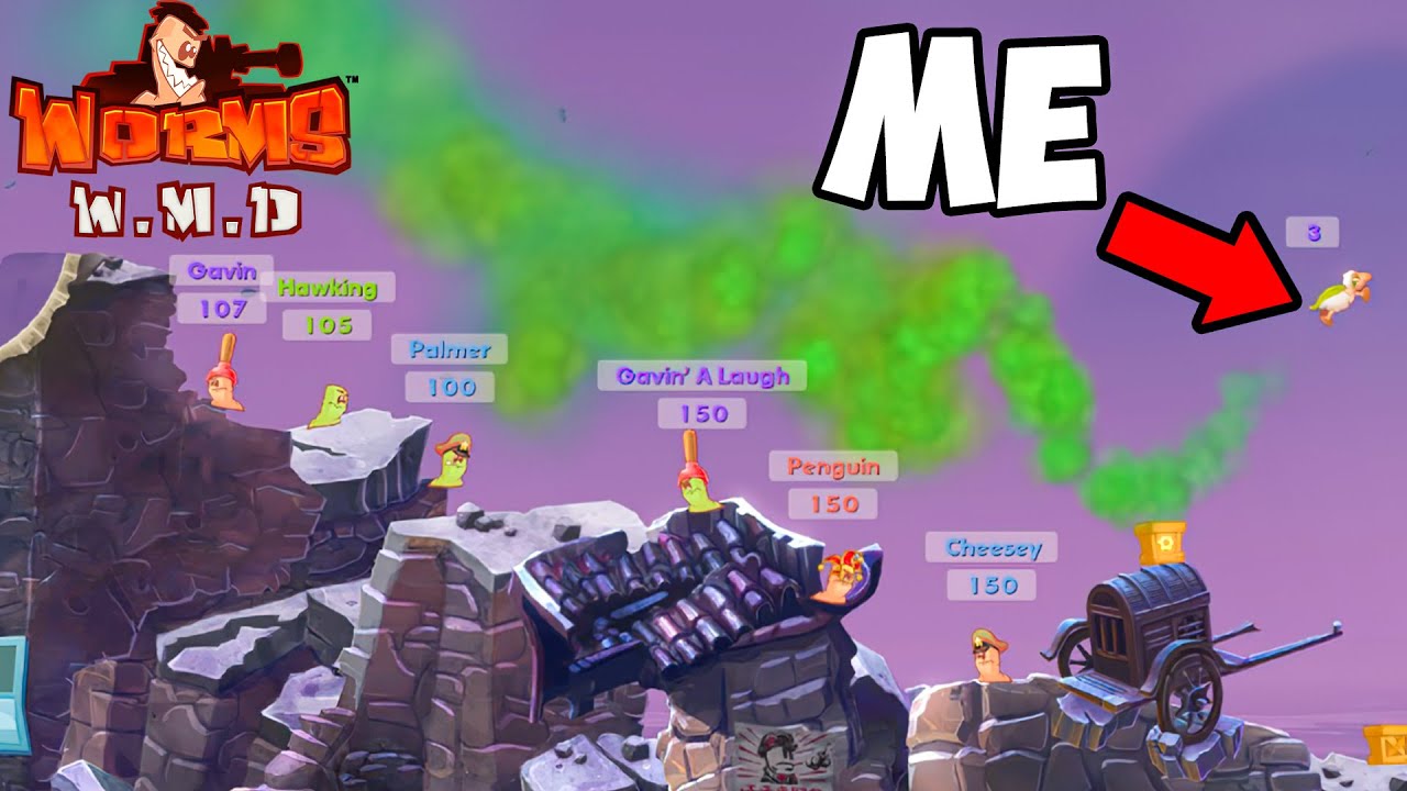 Testing The Most OP Weapons In Worms WMD