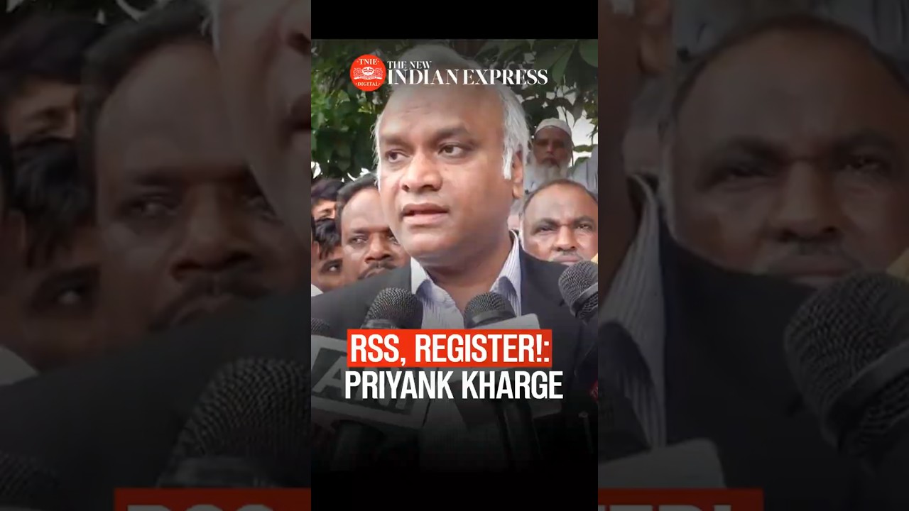 Почему далитам нельзя критиковать RSS?: Министр внутренних дел штата Карнатака Приянк Харге отвеч...