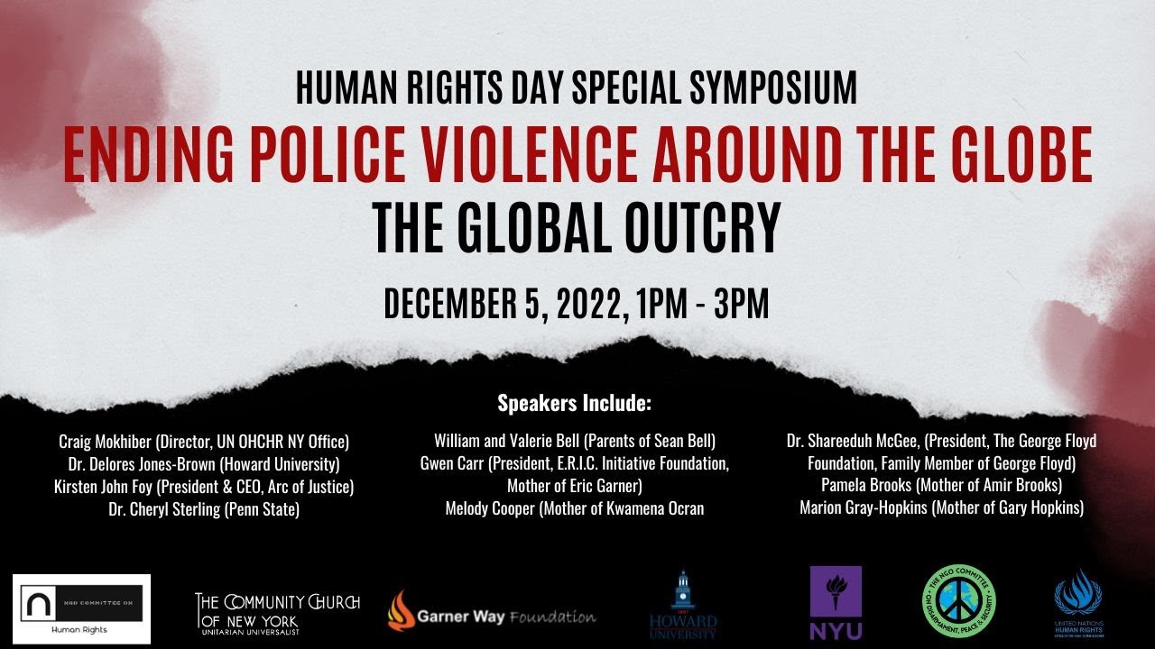 Ending Police Violence Around the Globe: The Global Outcry (Full Video)