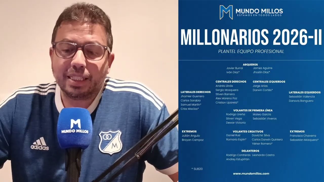 ESTE ES EL PLANTEL DE MILLONARIOS 2026-iI