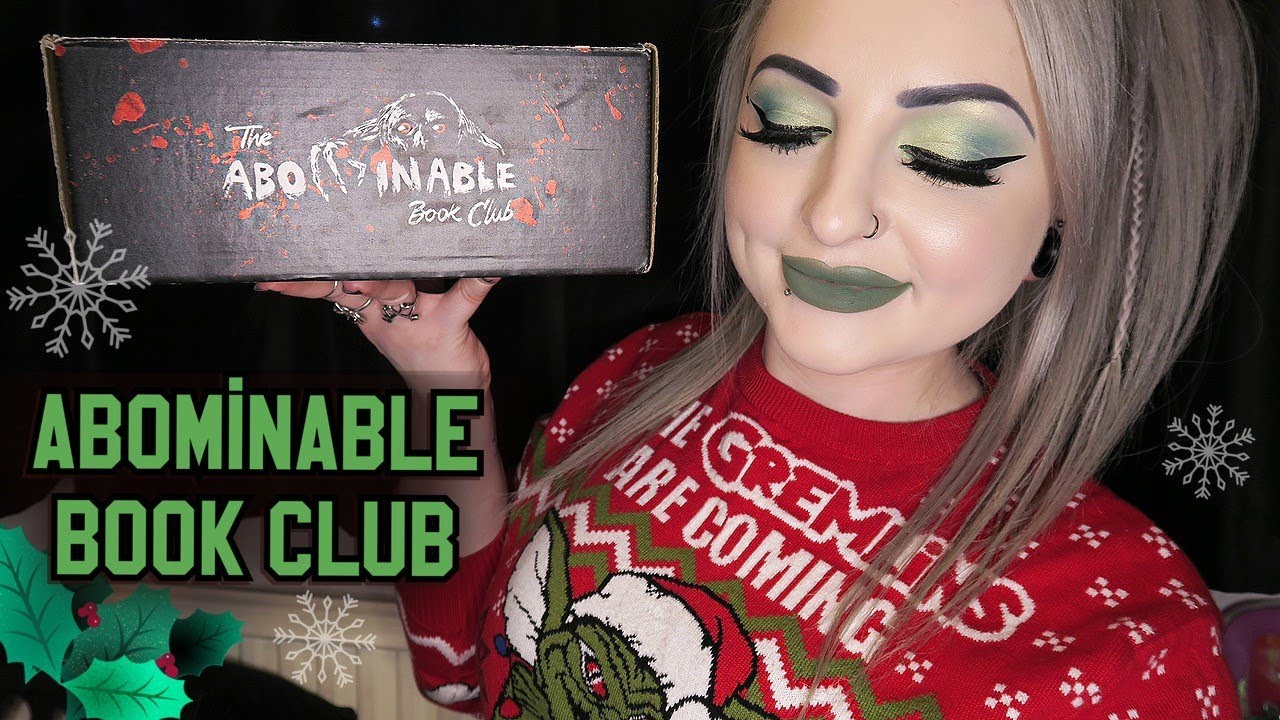 Abominable Book Club - Horror Subscription Box Unboxing - January 2021