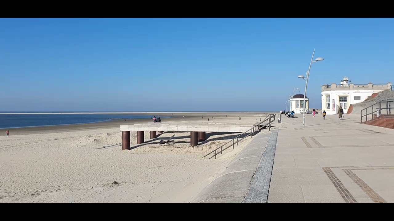 Borkum Promenade Walking #borkum #walkthrough 