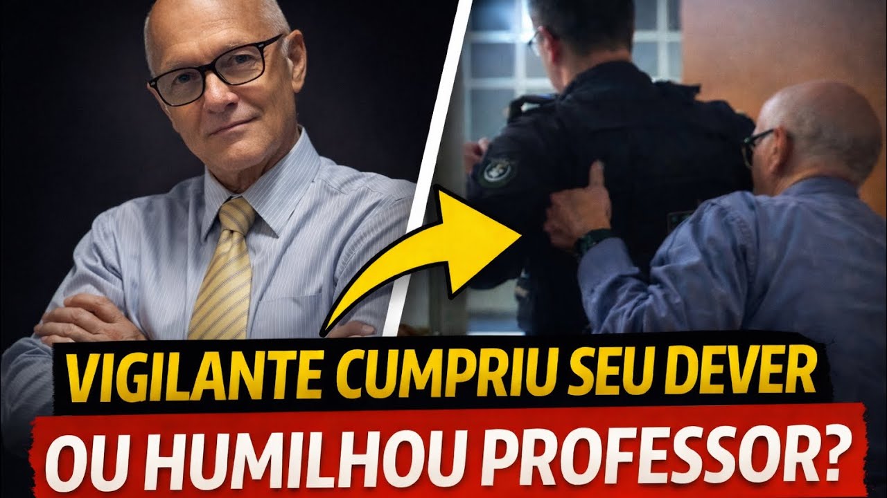 VIGILANTE RETIRA PROFESSOR DE SALA DE AULA NA UNIVERSIDADE FEDERAL! Ele Excedeu a Autoridade? 
