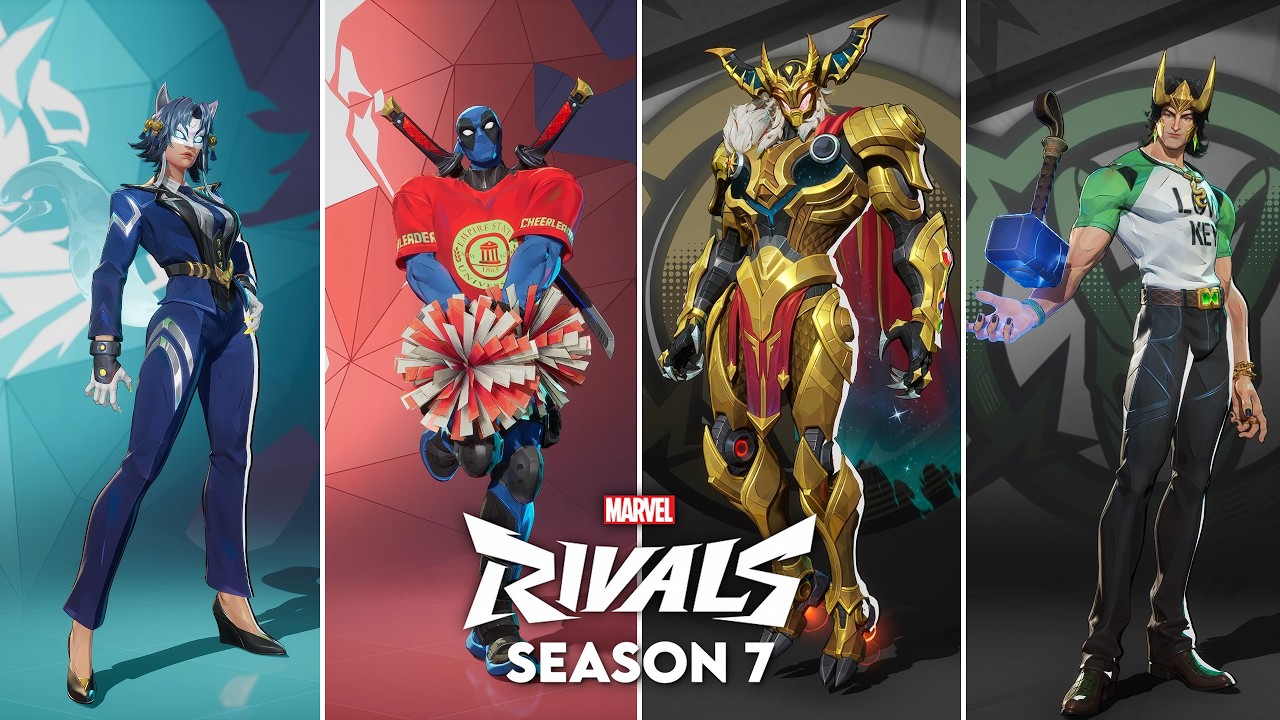 All Season 7 Skins and MVP Animations in Marvel Rivals