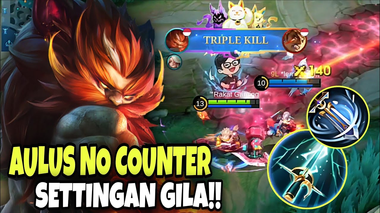 ANTI MENINGGOY! INI DIA AULUS BUILD RACING TERSAKIT | AULUS BEST BUILD 2025 ~ MLBB