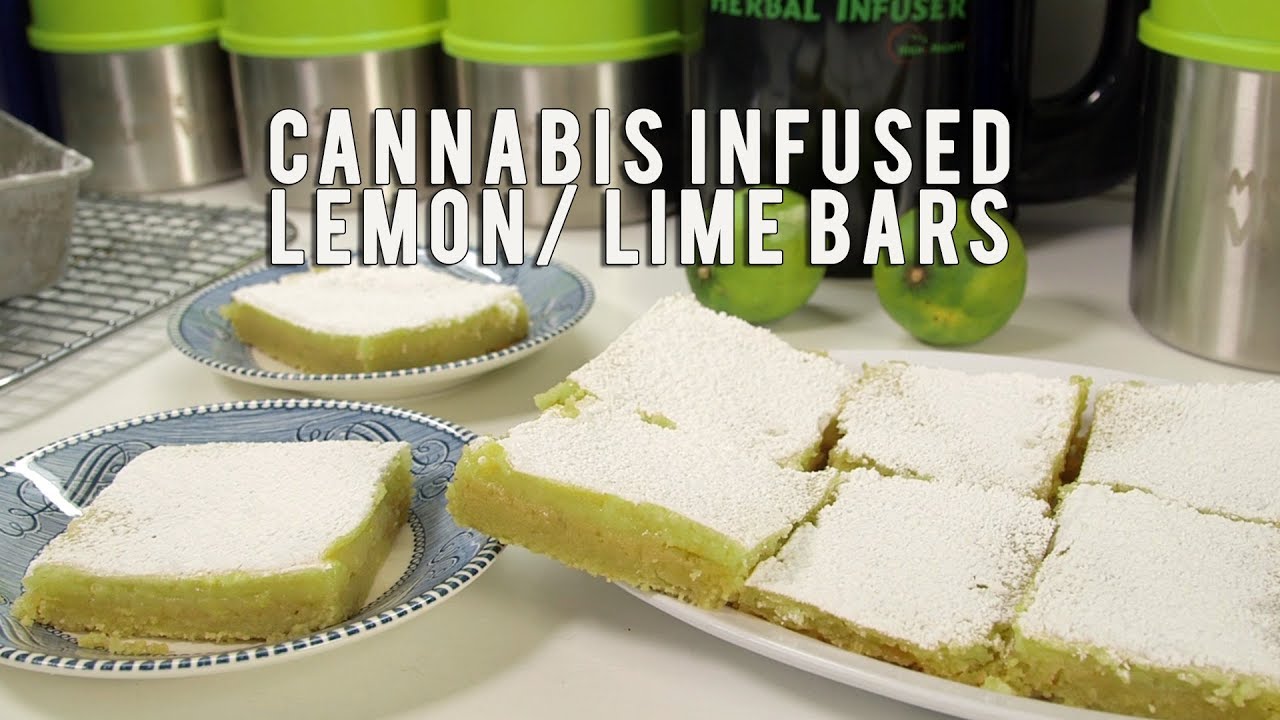 How to Make Cannabis Infused Lemon/ Lime Bars: Infused Eats #47
