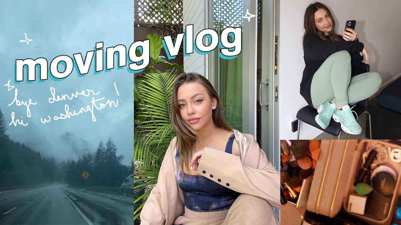 Moving Day Vlog! (empty tour of our first house in Denver & Moving back home) I KAILIN CHASE