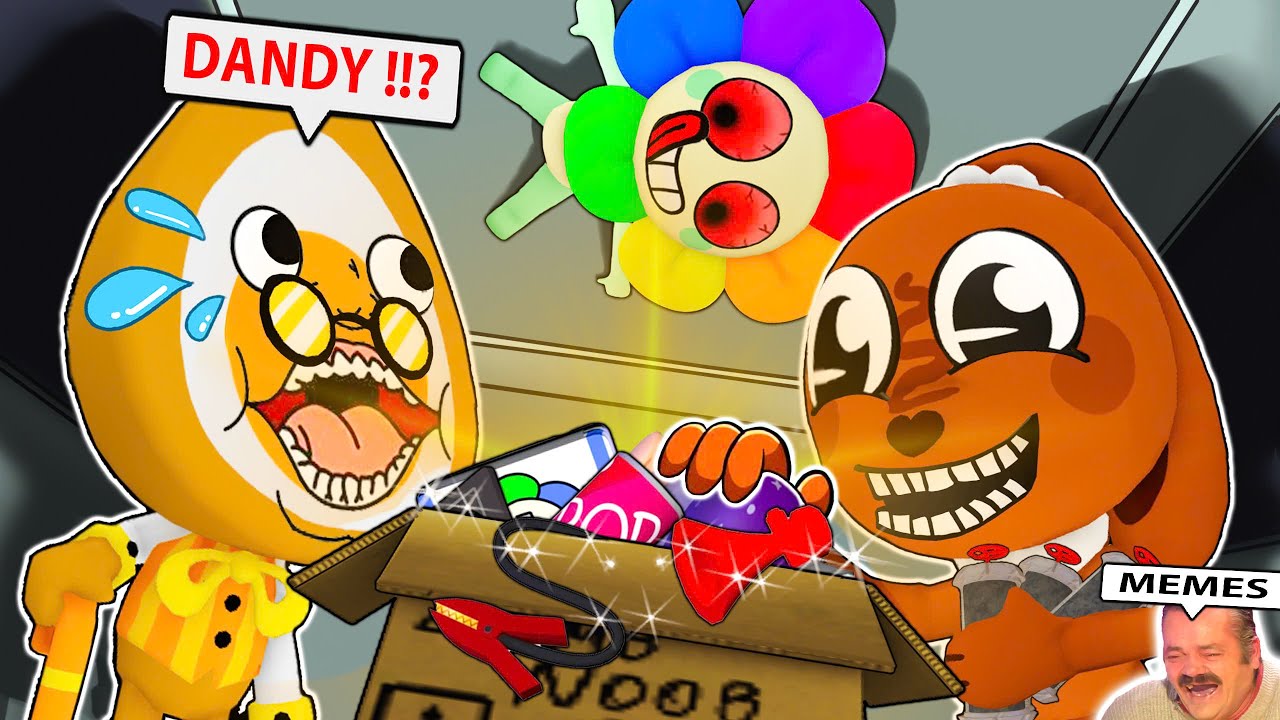 Yatta vs Bassie, Cocoa, Eggson in Dandy's World (The Summer Event)|  Dandys World Tiktok Compilation