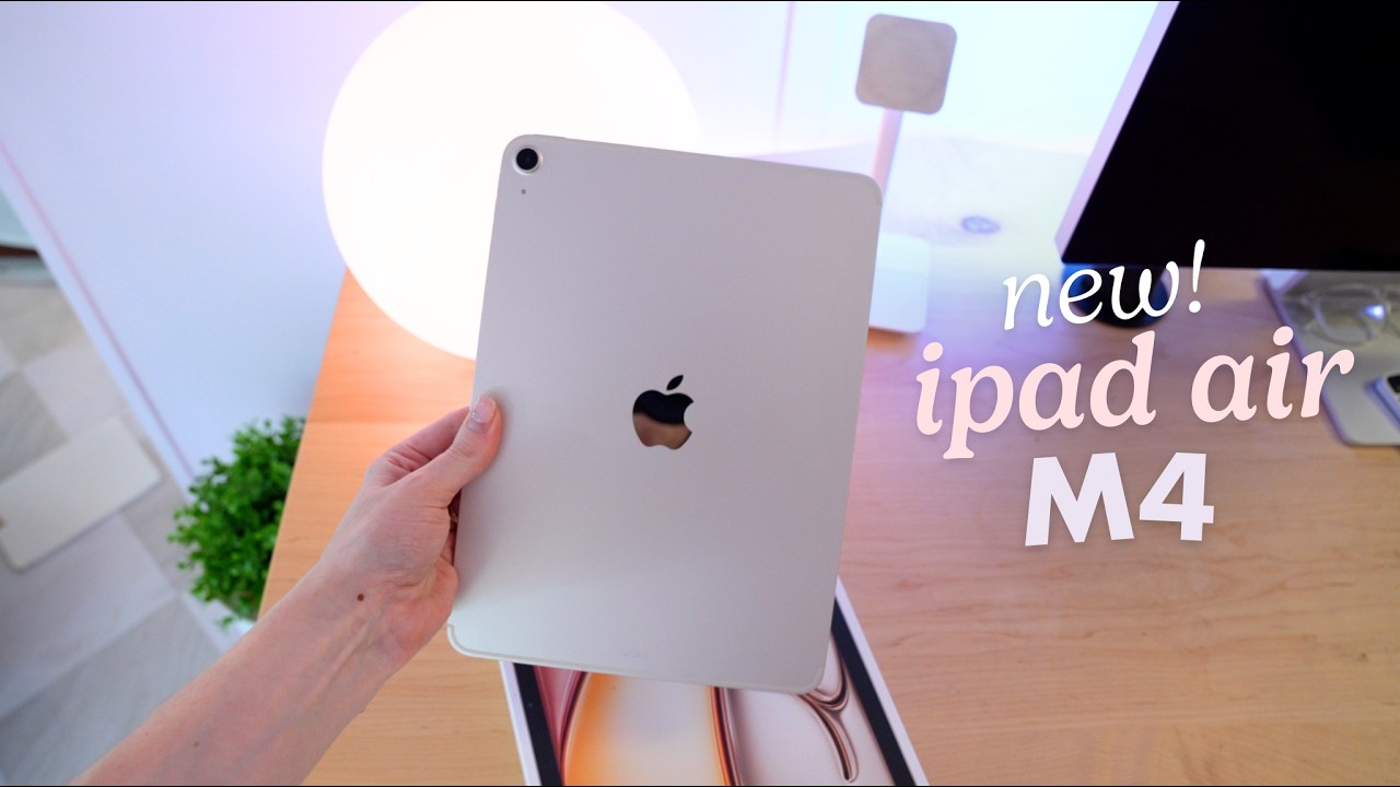 Пришло время обновить свой планшет? Новый iPad Air M4 🍎🤔