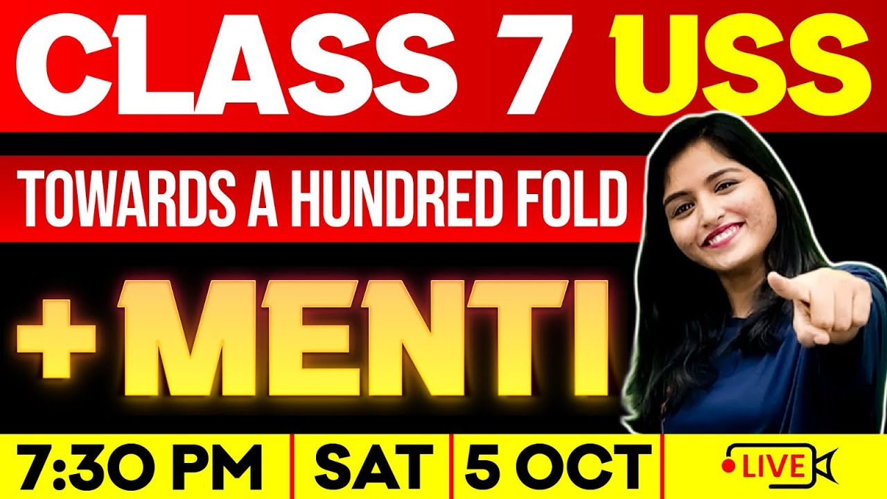 USS Exam 2025 | Towards A Hundredfold Yield  + Menti | Exam Winner USS