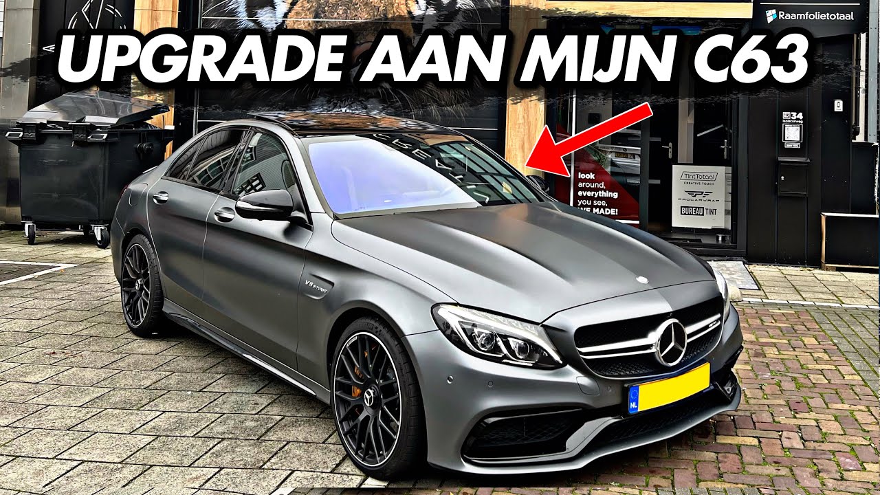 UPGRADE AAN MIJN C63 S AMG - CHAMELEON TINT | Emre Drives