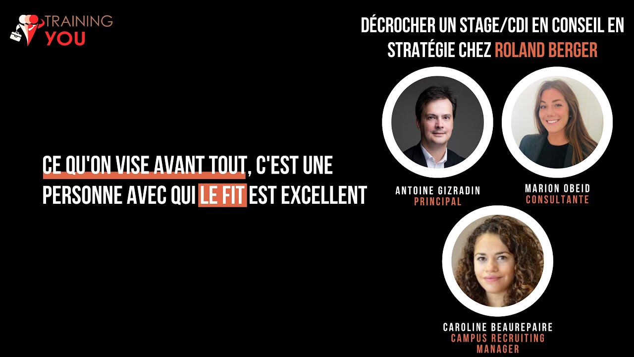 Roland Berger : Décrocher un stage/CDI en Conseil en stratégie [BONUS : Etude de cas ] | Ep.6