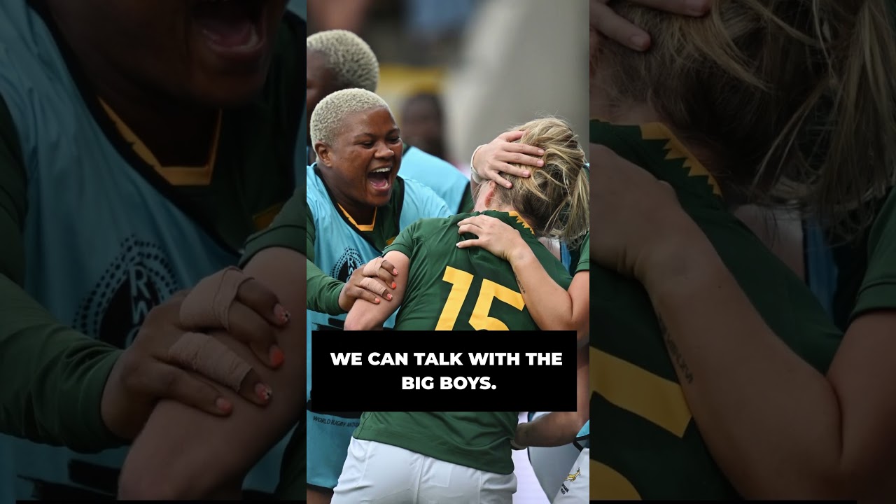 Bok women coach Swys de Bruin: We can talk with the big boys now!    