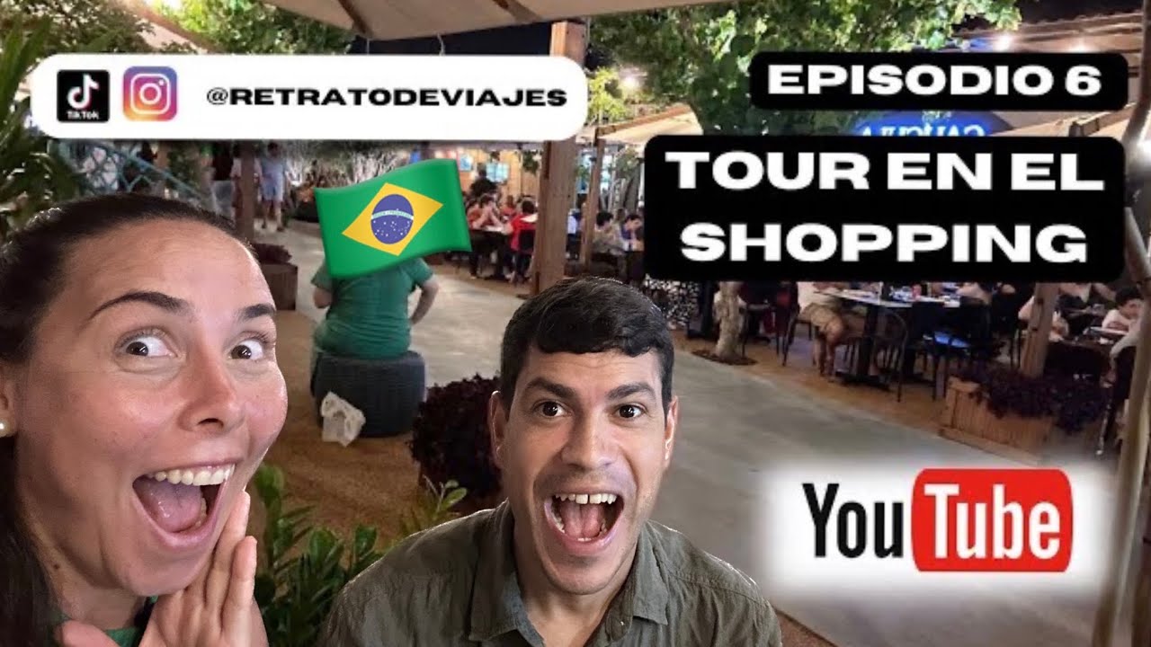 Los CENTROS COMERCIALES en BRASIL son diferentes a otros…