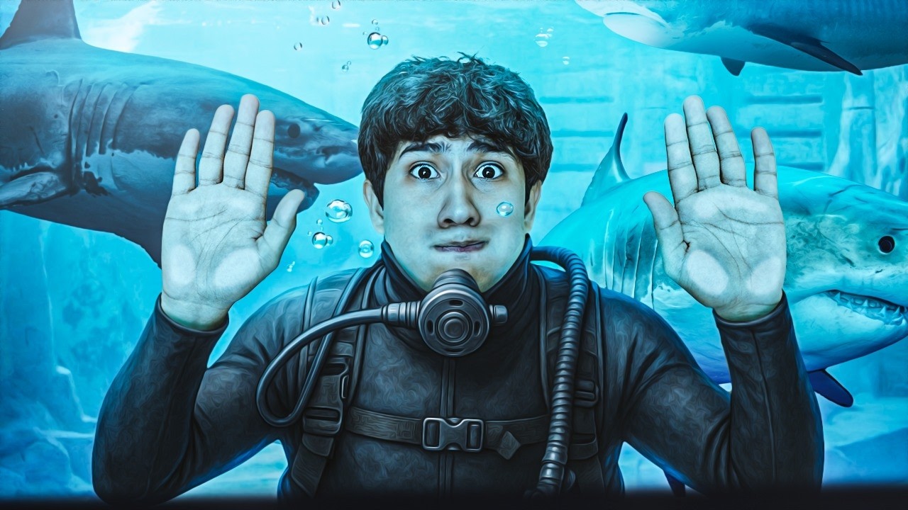 UN DÍA TRABAJANDO EN EL ACUARIO MÁS GRANDE DE LATINOAMERICA!
