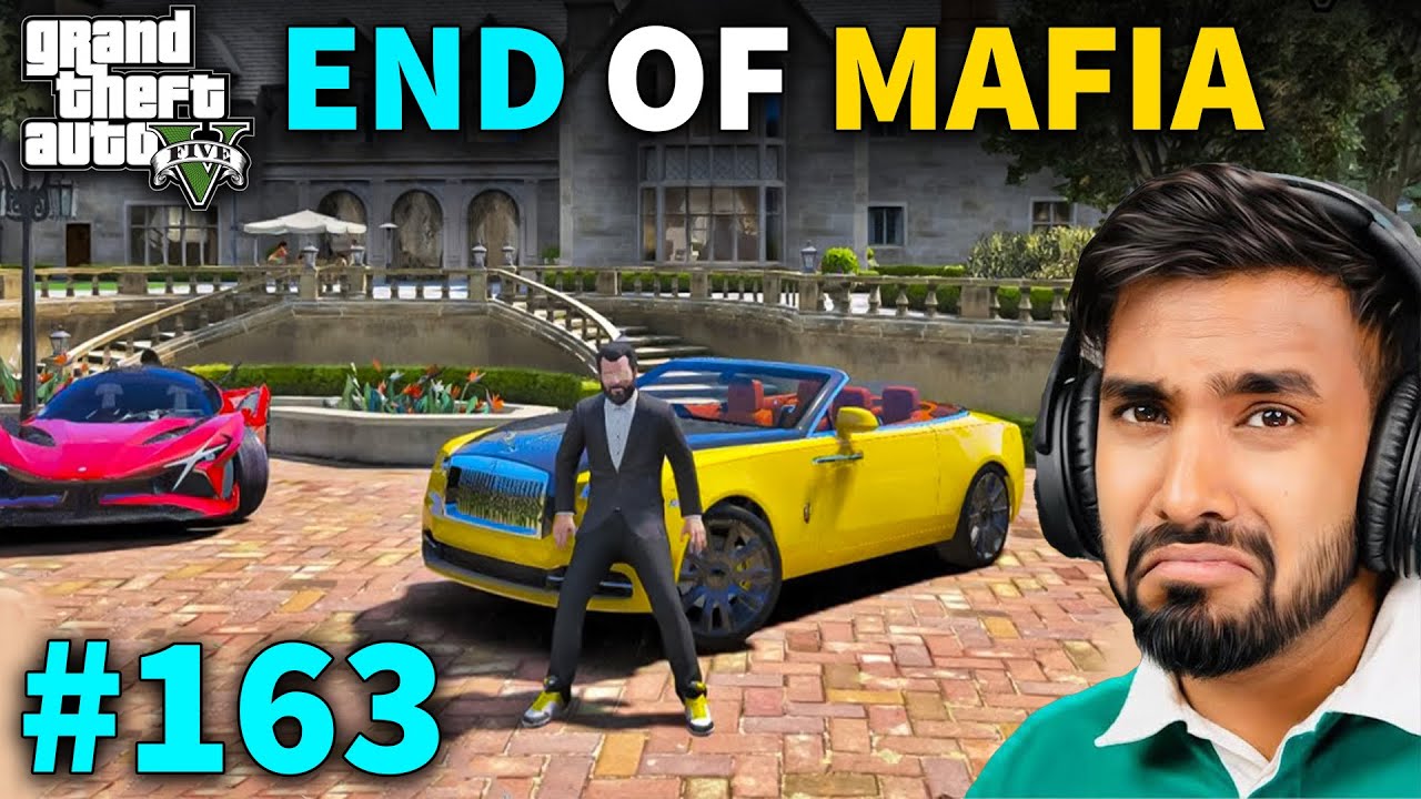 THE END OF BIGGEST MAFIA TOMMY & MICHAEL  TECHNO GAMERZ GTA 5 GAMEPLAY #163 NEW