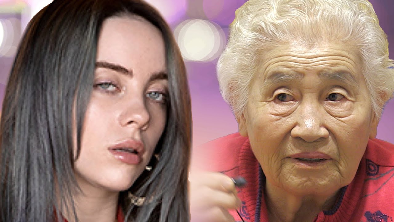 '빌리아일리시'를 처음 본 할머니들의 반응은? (feat.BTS/유산슬/Billie Eilish)lWatch how K-grandmas react on Billie Eilish!