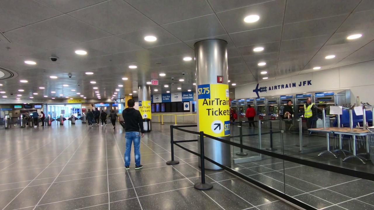Нью-Йорк - AirTrain  - Международный аэропорт имени Джона Кеннеди (JFK)  - США