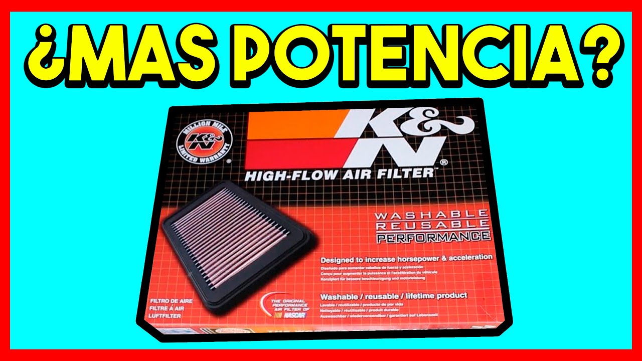 El BANCO de POTENCIA NO MIENTE🔍 Filtro K&N  ¿Sirven para algo?