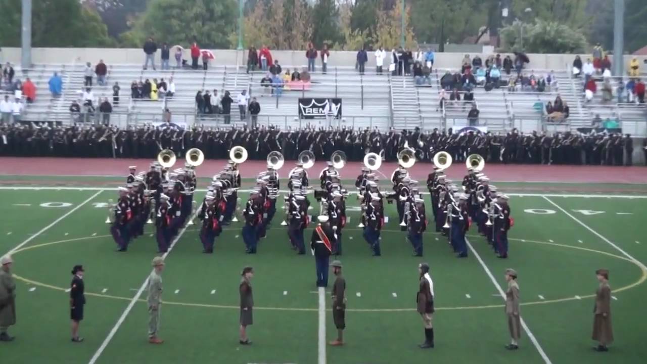 Semper Fidelis - USMC West Coast Composite Band - 2010 Bandfest Pass in Review