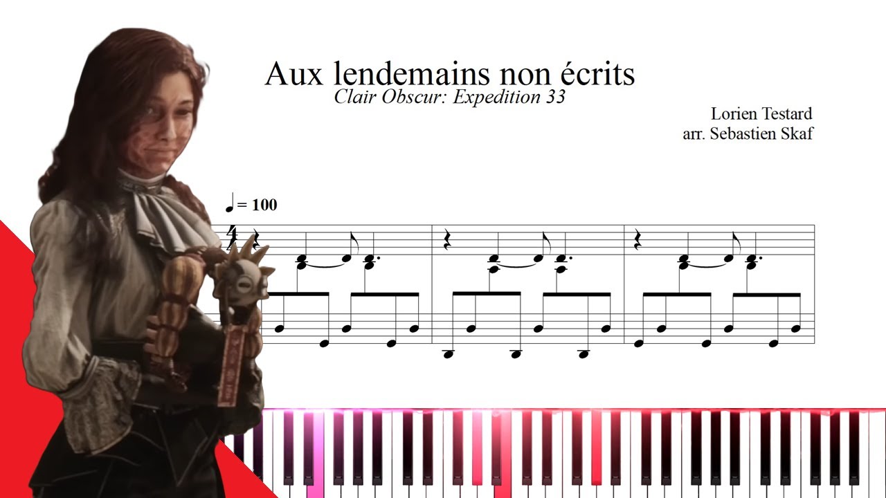 Aux lendemains non écrits  |  Clair Obscur: Expedition 33 Piano cover