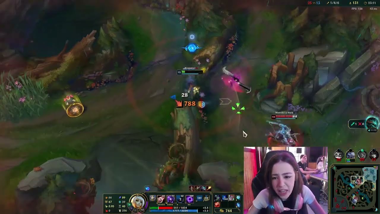 Shiro flamea a nissaxter por no tirar tp