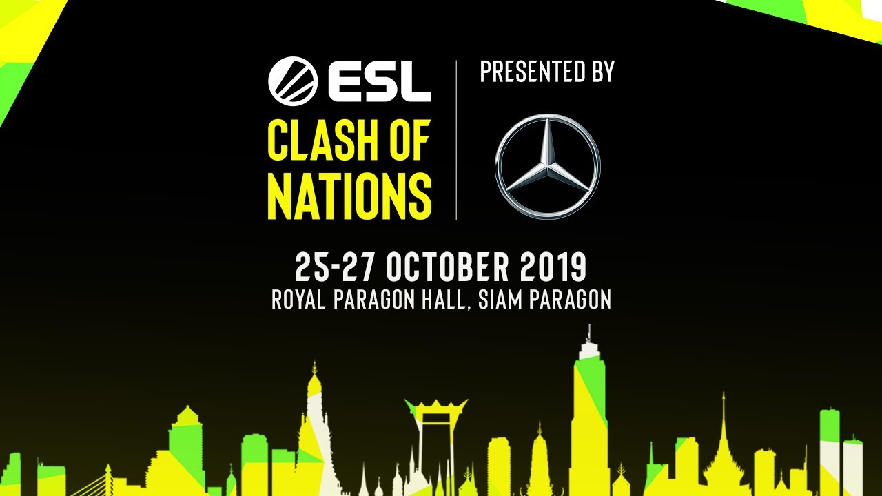 ESL Clash of Nations Bangkok 2019, presented by Mercedes-benz - Main Event Day 1