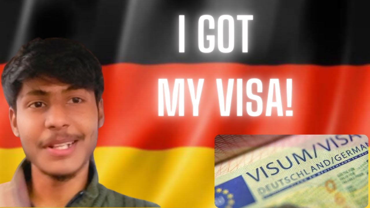 🎉 I GOT MY GERMAN STUDENT VISA TODAY!! || UNBOXING 🎉