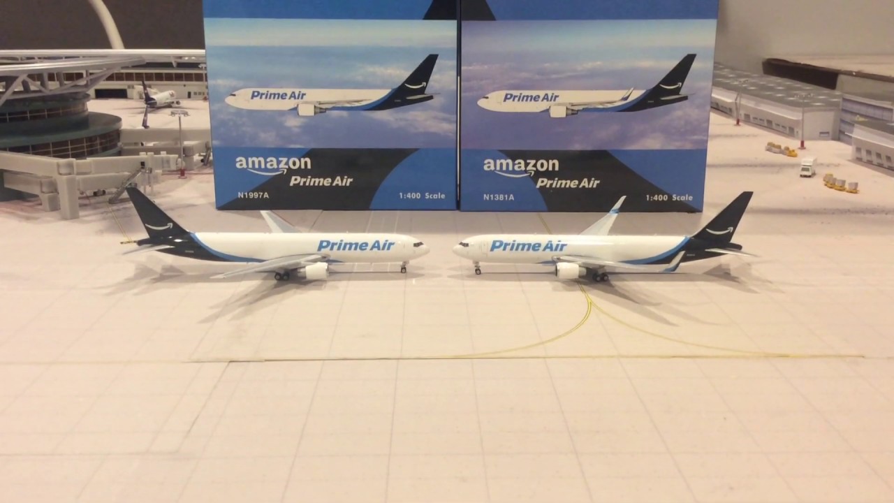 1:400 Amazon Prime air B767-300ER model review