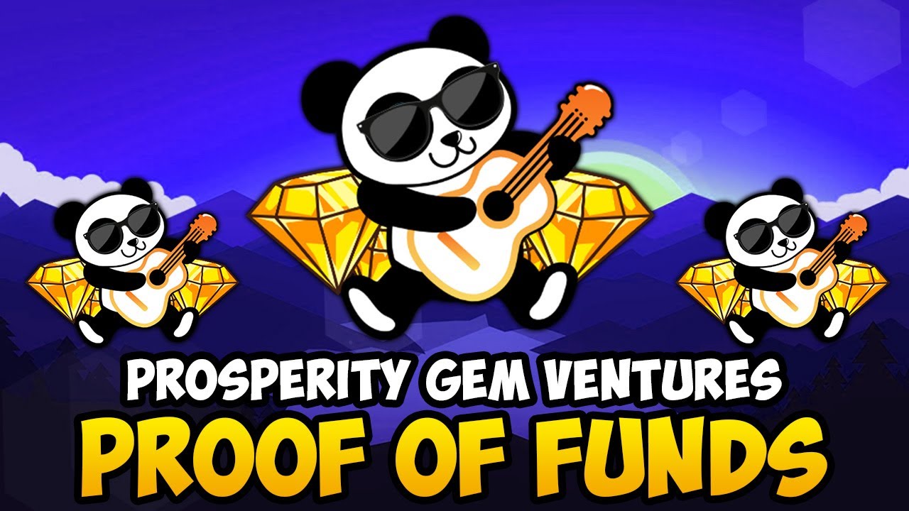 PGV - PROOF OF FUNDS VIDEO (PROSPERITY GEM VENTURES CRYPTO UPDATES & NEWS)