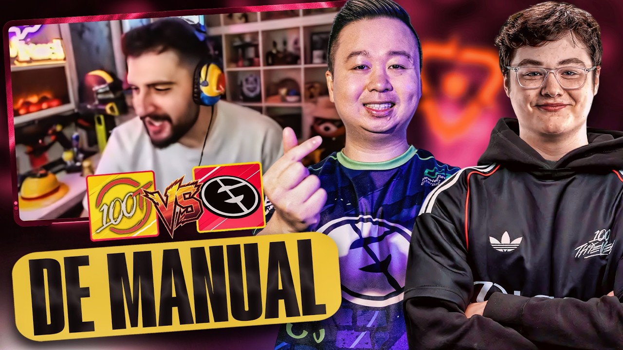 Mixwell reacciona a 100 Thieves vs Evil Geniuses | VCT 2026: Americas Kickoff | Mixwell