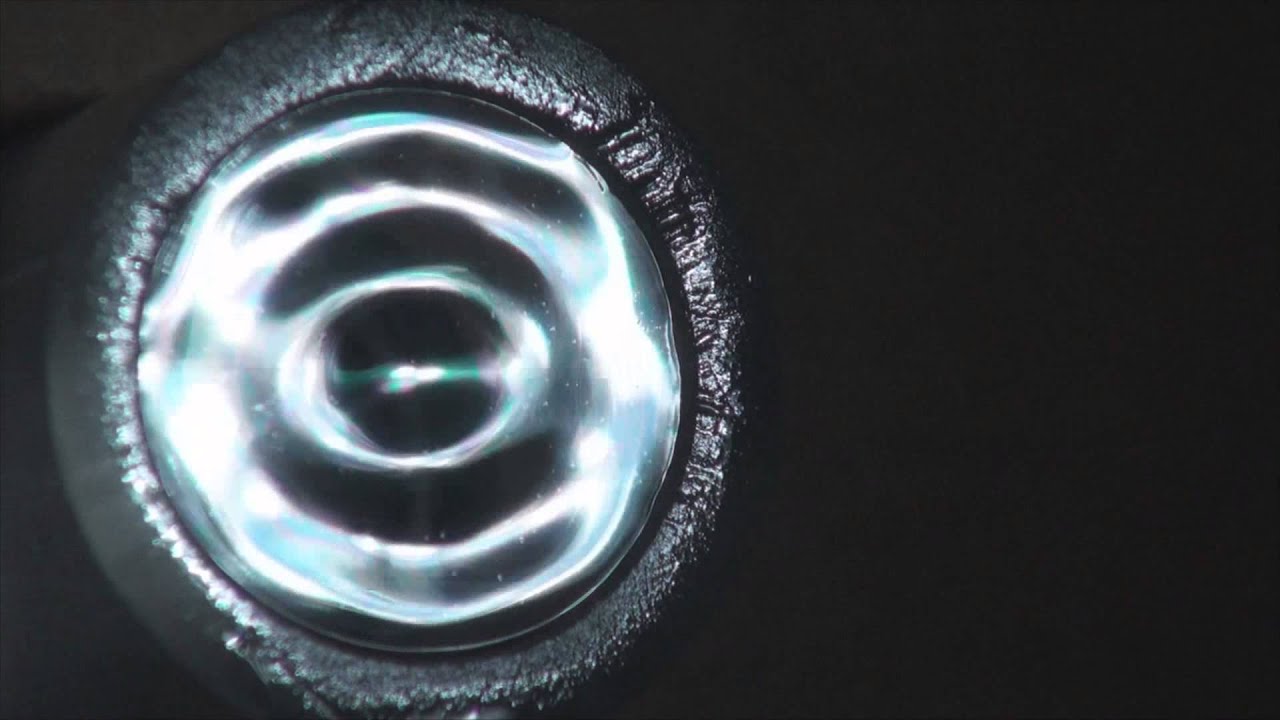 Vibrations of a Soap Membrane. Bessel function example.