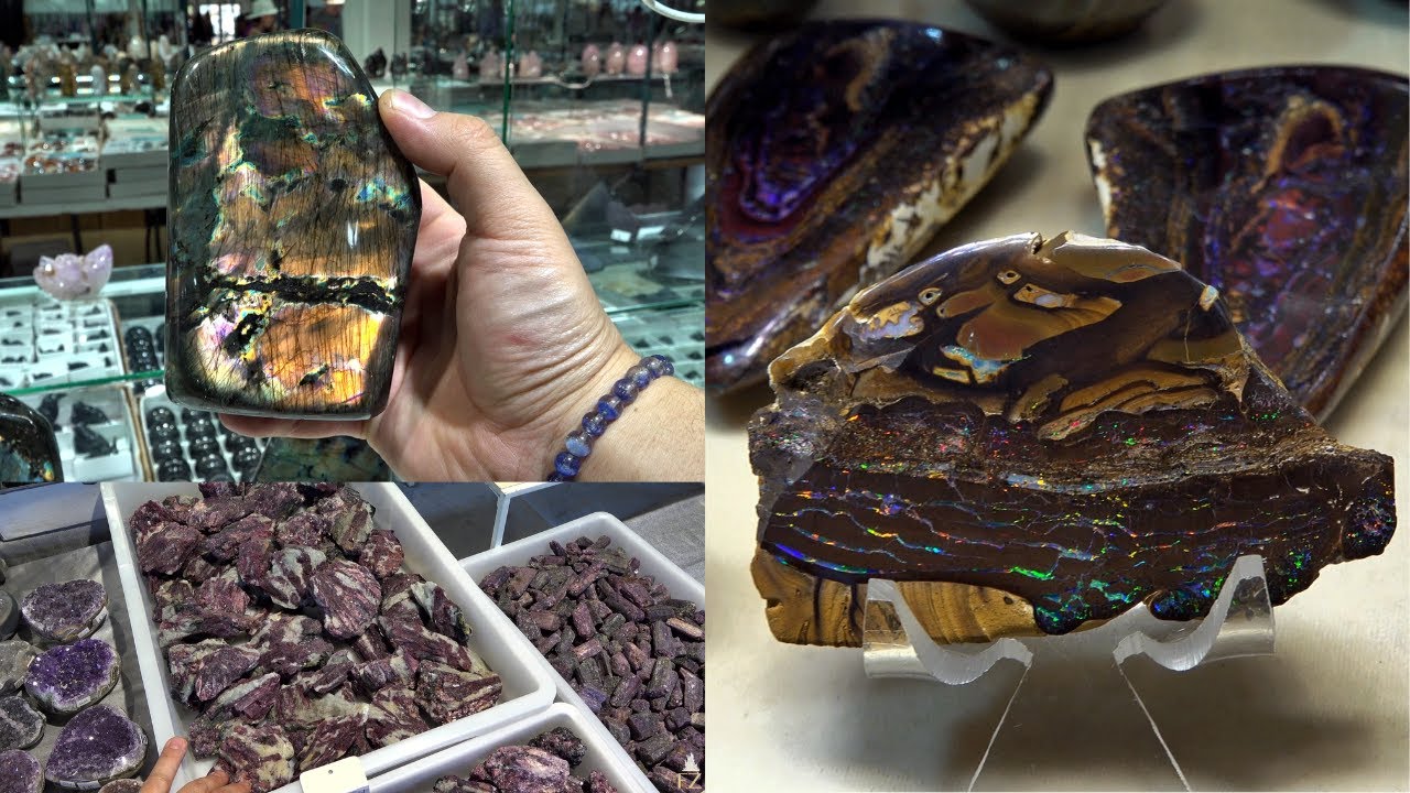 Opals, Amazing Quartz, & Minerals! Gem Faire Costa Mesa, CA • Aug 2025 | On the Road /w Frank