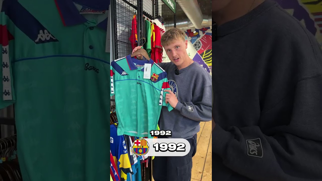 What&rsquo;s The OLDEST Shirt In a Football Shirt Shop? 🧐
