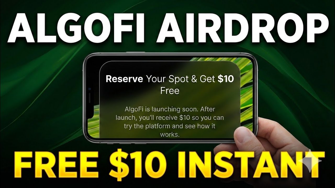 Algofi 10$ Free Airdrop - How To Get Free 10$ From Algofi - Algofi Working Video Full Process
