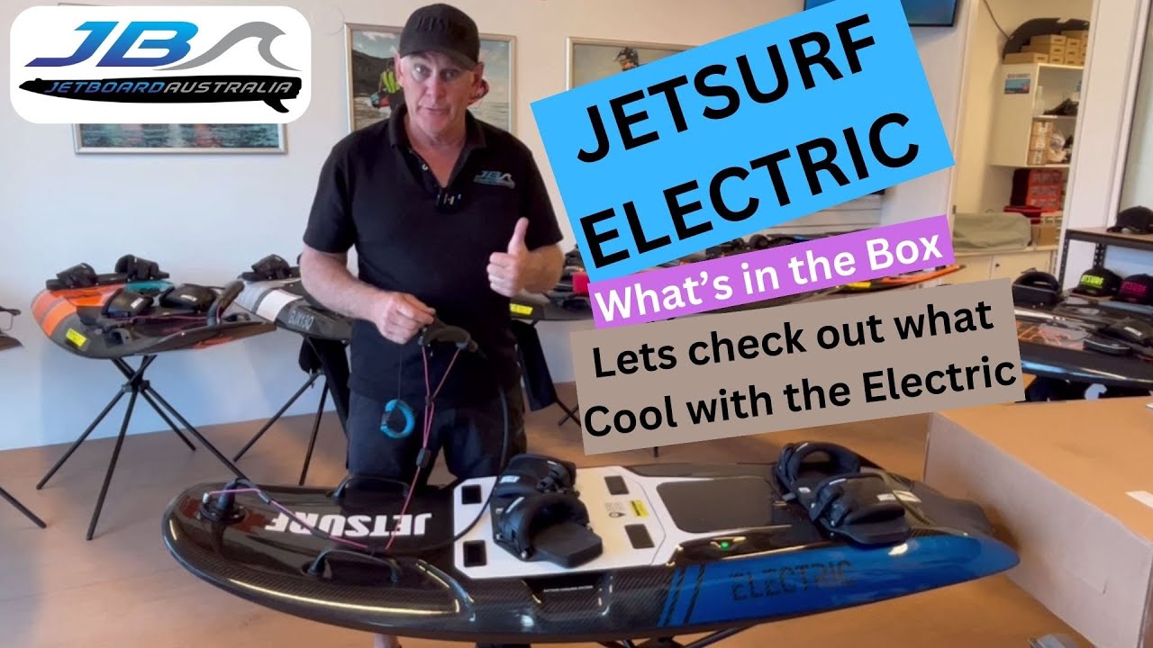 Jetsurf Electric Unboxing and Review with Rod from Jetboard Australia