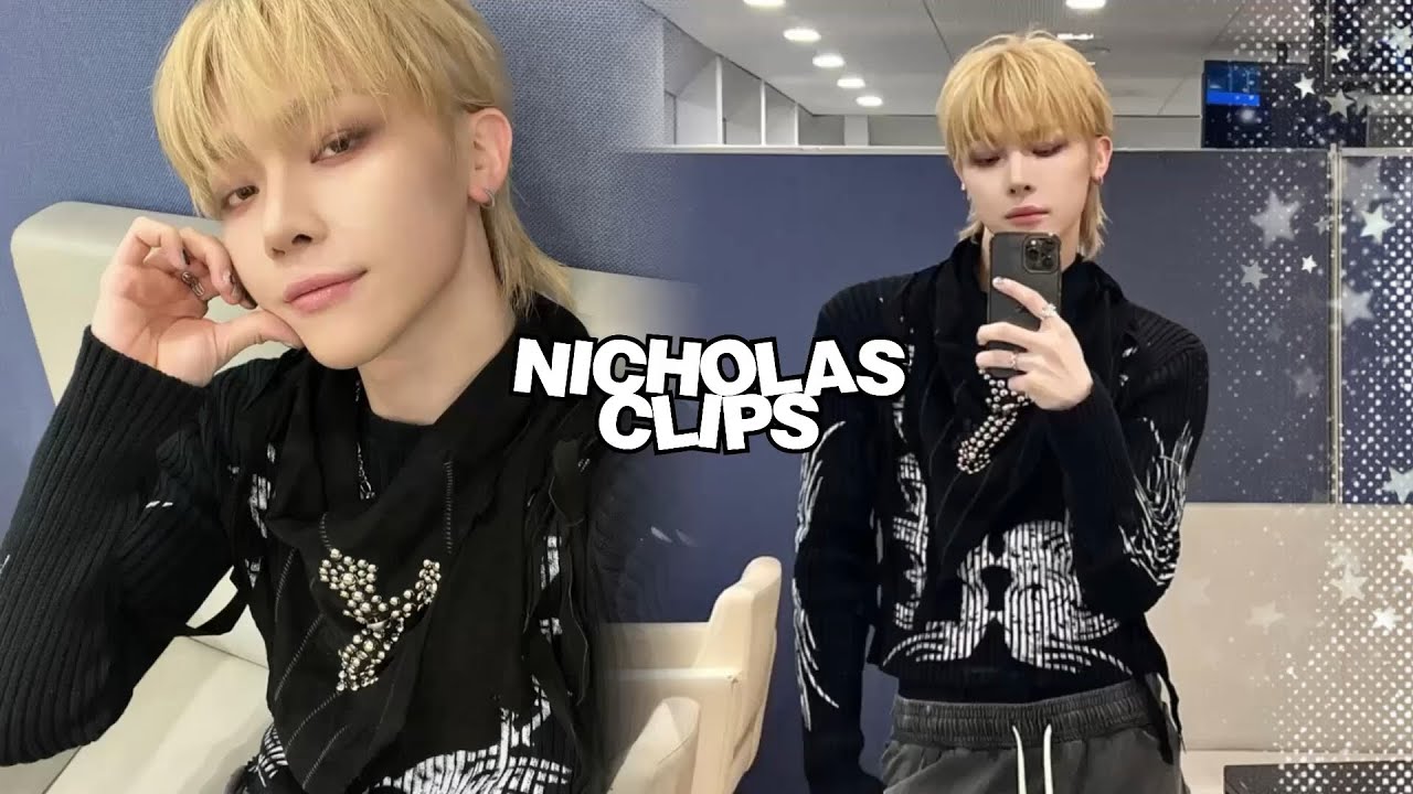 [4K] &TEAM NICHOLAS CLIPS FOR EDITS | SCENEPACK (RECENT CLIPS)
