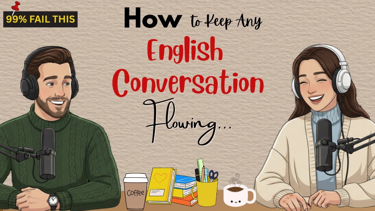 ENGLISH PODCAST🎧If English Makes You Nervous, This Conversation Is for You #englishpodcast #english