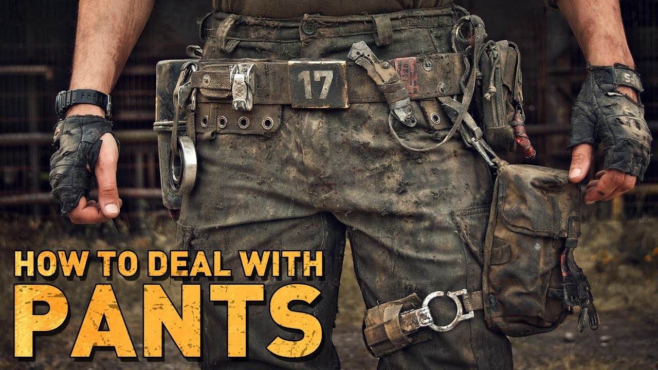 How to deal with PANTS for the post-apocalypse / dystopian settings