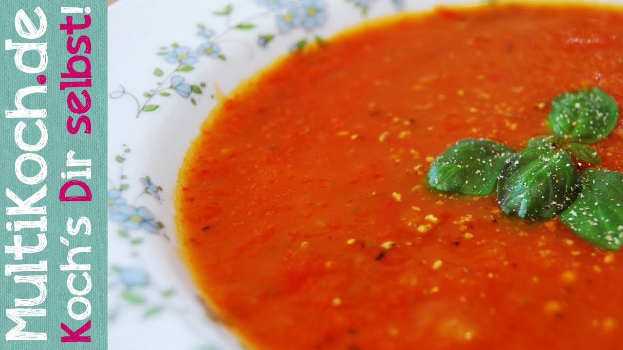 Joey´s Schlemmersonntag: Klassische Tomatensuppe mit Basilikum