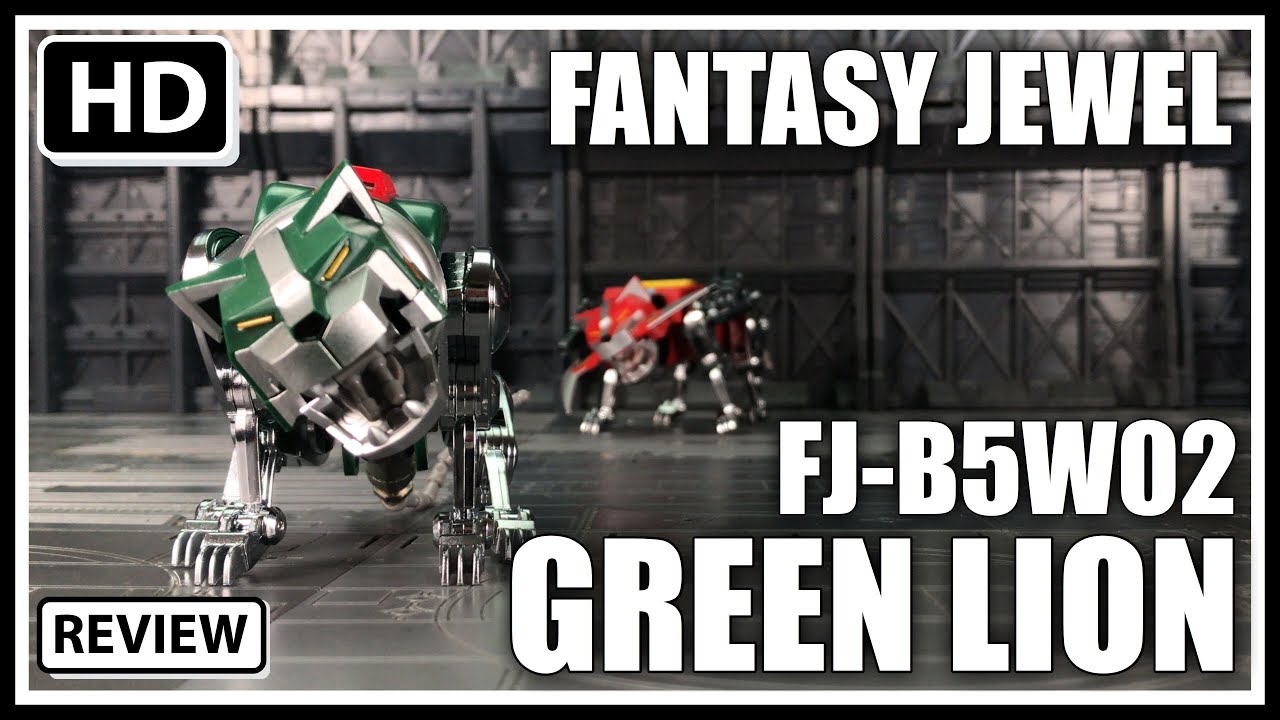 Fantasy Jewel FJ BSW02 GREEN LION KO Soul Of Chogokin GoLion GX71 Voltron
