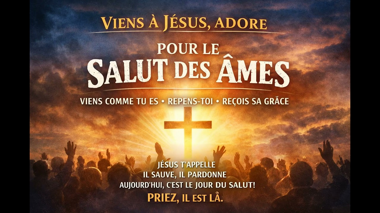 VIENS À JESUS, ADORE ( Chant pour le salut des âmes perdues) 