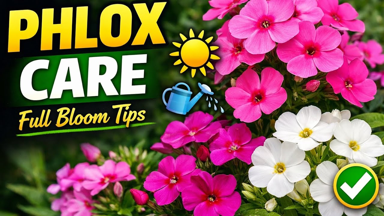 Phlox Care = More Flowers 🌺Simple steps, beautiful results 🌿#plantparivar 